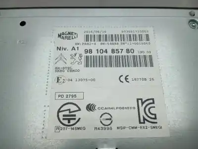 Автозапчасти б/у gps-навигационная система за citroen c4 picasso live ссылки oem iam 9810485780