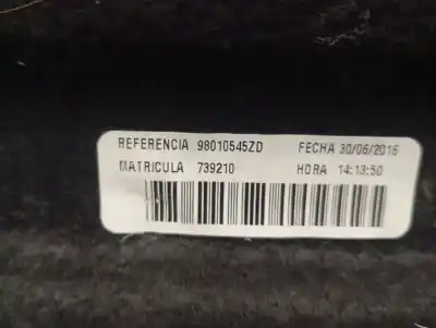 Second-hand car spare part parcel shelf for citroen c4 picasso live oem iam references 98010545zd  