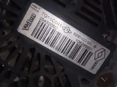 Автозапчастина б/у ГЕНЕРАТОР для RENAULT MEGANE II BERLINA 5P  Посилання на OEM IAM 8200410681B  