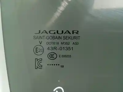 Peça sobressalente para automóvel em segunda mão vidro traseiro direito por jaguar e-pace se referências oem iam j9c2848  