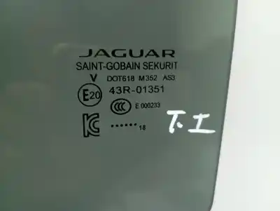 Peça sobressalente para automóvel em segunda mão vidro traseiro esquerdo por jaguar e-pace se referências oem iam j9c2850  