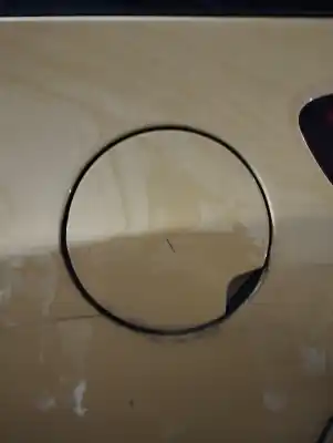 Second-hand car spare part outer fuel cap for citroen ds3 techno style oem iam references 1517h7