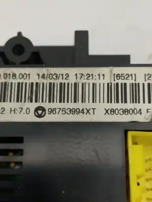 Second-hand car spare part climate control for citroen ds3 techno style oem iam references 96753994xt  