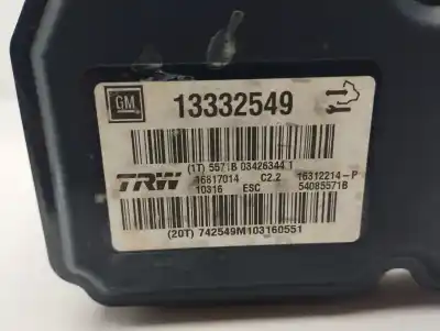 Second-hand car spare part abs for opel insignia sports tourer cosmo oem iam references 13332549