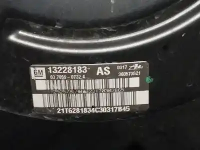 Second-hand car spare part brake servo for opel insignia sports tourer cosmo oem iam references 13228183