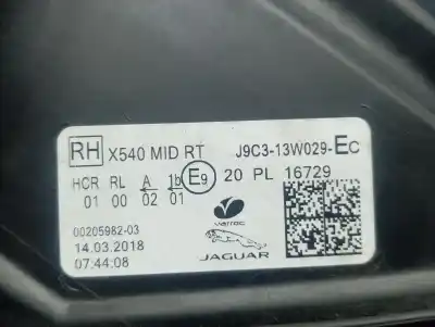 Second-hand car spare part right headlight for jaguar e-pace se oem iam references j9c313w029ec  