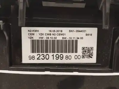 Peça sobressalente para automóvel em segunda mão quadrante por citroen c3 elle referências oem iam 9823019980  