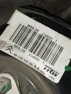 Peça sobressalente para automóvel em segunda mão servo freio por citroen c3 elle referências oem iam 9811514180  