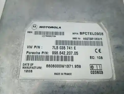 Автозапчасти б/у электронный модуль за porsche cayenne (typ 9pa) s ссылки oem iam 7l5035741e  