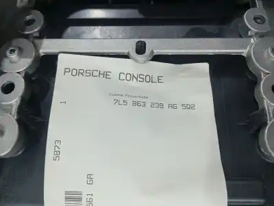 Автозапчасти б/у центральный подлокотник за porsche cayenne (typ 9pa) s ссылки oem iam 7l5863239  
