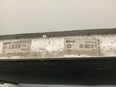 Автозапчастина б/у водяний радіатор для porsche cayenne (typ 9pa) s посилання на oem iam 7l0121253  