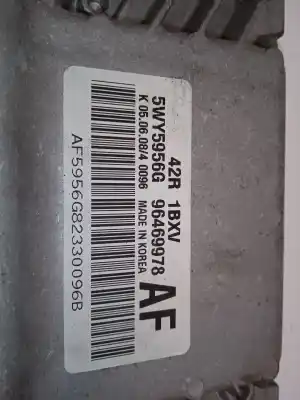 Second-hand car spare part ecu engine control for chevrolet aveo ls oem iam references 5wy5956g  