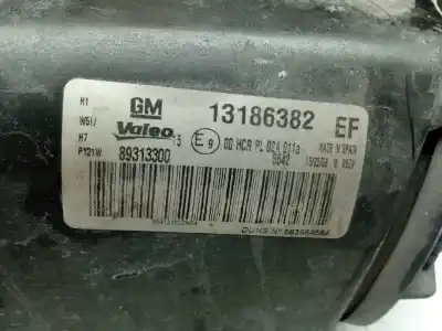 Second-hand car spare part right headlight for opel corsa d enjoy oem iam references 13186382  