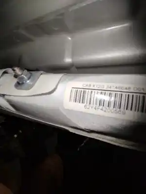 Second-hand car spare part front right curtain airbag for nissan leaf i (ze0) eléctrico acenta oem iam references 985p03nl0a