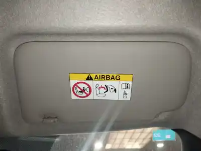 Second-hand car spare part right sunshade for nissan leaf i (ze0) eléctrico acenta oem iam references 964003nl9d