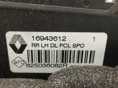 Автозапчастина б/у замок дверей заднього лівого для renault espace v (jr_) 1.6 dci 160 посилання на oem iam 825036082r  