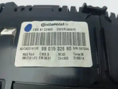 Peça sobressalente para automóvel em segunda mão quadrante por citroen ds4 design referências oem iam 9801532680  