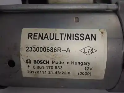 Автозапчастина б/у двигун запускається для renault espace v (jr_) 1.6 dci 160 посилання на oem iam 233000686r  