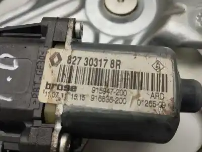 Автозапчастина б/у регулятор скла заднього правого для renault scenic iii grand dynamique посилання на oem iam 827303178r  