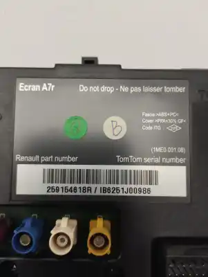 Автозапчасти б/у многофункциональный дисплей за renault scenic iii grand dynamique ссылки oem iam 259154618r  