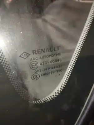 Автозапчастина б/у ліве задне скорівне скло для renault scenic iii grand dynamique посилання на oem iam 833070005r  