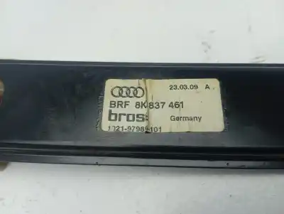 Автозапчастина б/у регулятор вікна передній лівий для audi a4 b8 (8k2) 2.0 tdi посилання на oem iam 8k0959801a  