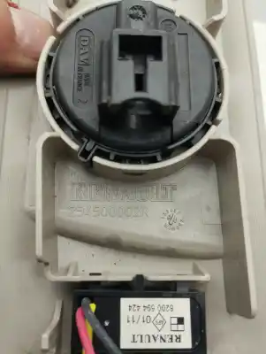 Peça sobressalente para automóvel em segunda mão interruptor do teto solar por renault laguna iii expression referências oem iam 254500002r  