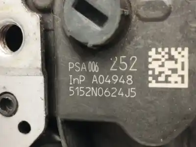 Second-hand car spare part left front door lock for citroen ds3 techno style oem iam references psa006252  