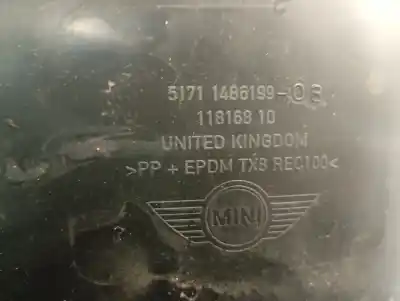 Автозапчасти б/у арка заднего правого колеса за mini mini (r50, r53) one ссылки oem iam 51711486199  