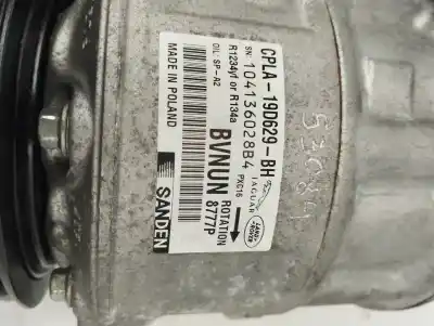 Second-hand car spare part air conditioning compressor for jaguar e-pace se oem iam references cpla19d629bh  