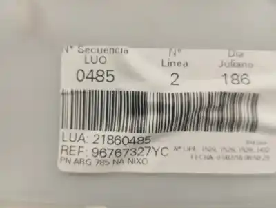 Автозапчастина б/у обкітка задніх лівіх дверей для citroen c4 picasso live посилання на oem iam 96767327yc  