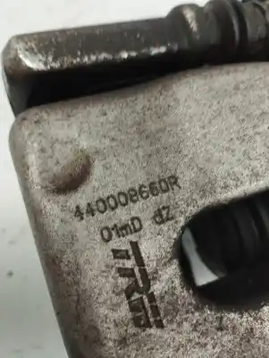 Автозапчастина б/у задній правий гальмівний супорт для renault espace v (jr_) 1.6 dci 160 посилання на oem iam 440019919r  