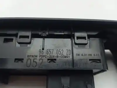 Peça sobressalente para automóvel em segunda mão botão / interruptor elevador vidro dianteiro esquerdo por citroen ds4 design referências oem iam 96657052zd  
