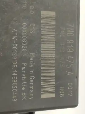 Peça sobressalente para automóvel em segunda mão módulo eletrônico por seat alhambra (710) style i-tech referências oem iam 7n0919475a  