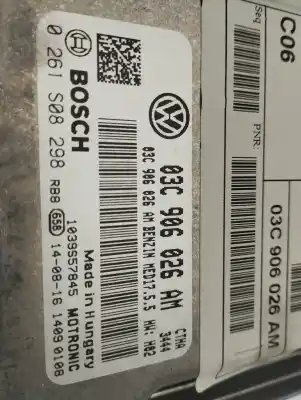 Second-hand car spare part ecu engine control for seat alhambra (710) style i-tech oem iam references 03c906026am  