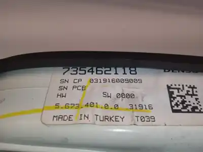 Peça sobressalente para automóvel em segunda mão comando de sofagem (chauffage / ar condicionado)  por citroen nemo furgón referências oem iam 735462118  