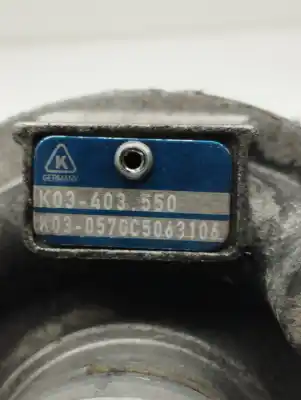 Peça sobressalente para automóvel em segunda mão turbocompresor por peugeot 307 break / sw (s1) sw clim referências oem iam k03403550  