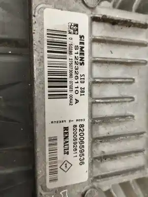 Second-hand car spare part ecu engine control for renault scenic ii authentique oem iam references 8200659536  