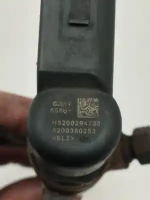 Peça sobressalente para automóvel em segunda mão injetor por renault scenic ii authentique referências oem iam 8200380253  