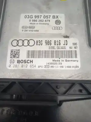 Автозапчасти б/у блок управления двигателем за audi a4 b7 avant (8ed) 2.0 tdi 16v ссылки oem iam 03g906016jd  