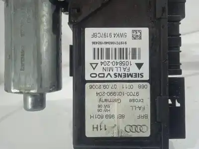 Second-hand car spare part driver left window regulator for audi a4 b7 avant (8ed) 2.0 tdi 16v oem iam references 8e0837461c  