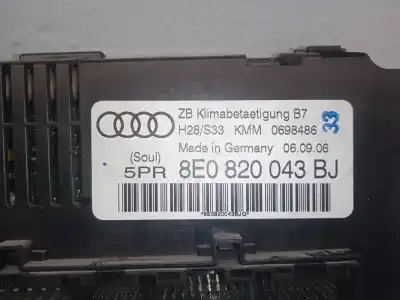 Автозапчасти б/у климат-контроль за audi a4 b7 avant (8ed) 2.0 tdi 16v ссылки oem iam 8e0820043bj  