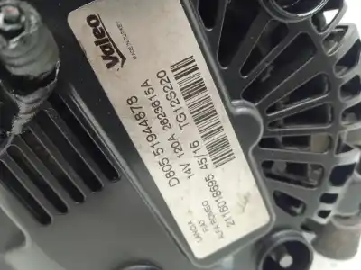 Second-hand car spare part alternator for citroen nemo furgón oem iam references 51944878  
