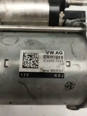 Peça sobressalente para automóvel em segunda mão motor de arranque por seat alhambra (710) style i-tech referências oem iam 02m911024h  
