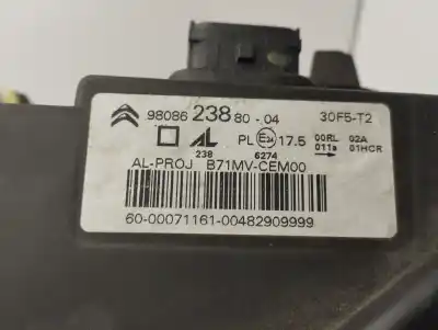 Peça sobressalente para automóvel em segunda mão farol / farolim esquerdo por citroen c4 lim. feel edition referências oem iam 9808623880  