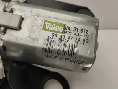 Peça sobressalente para automóvel em segunda mão motor do limpador traseiro por citroen c4 lim. feel edition referências oem iam 9680477480  