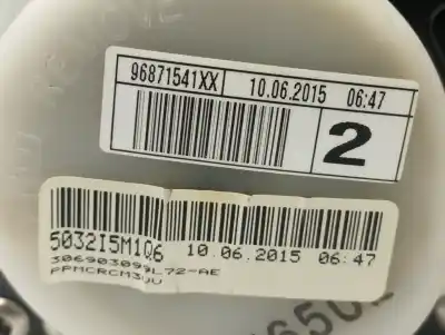 Peça sobressalente para automóvel em segunda mão cinto de segurança traseiro esquerdo por citroen c4 lim. feel edition referências oem iam 96871541xx  