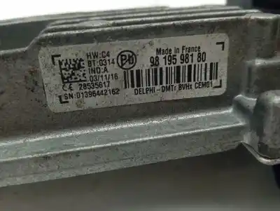 Pièce détachée automobile d'occasion UNITÉ DE COMMANDE DE DÉMARRAGE/ARRÊT / RELAIS START/STOP pour PEUGEOT 308  Références OEM IAM 9819598180  