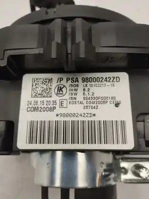 Second-hand car spare part headlights switch for citroen c4 lim. feel edition oem iam references 98000242zd  