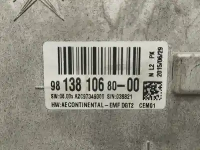 Second-hand car spare part multifunction display for citroen c4 lim. feel edition oem iam references 9813810680  